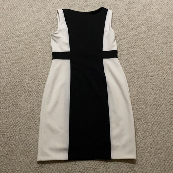 NEW Cynthia Rowley Black and White Dress - Picture 4 of 5